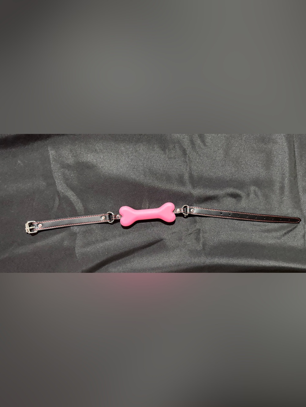 Pink Bone-Shaped Necklace Accent for Women - Unbranded